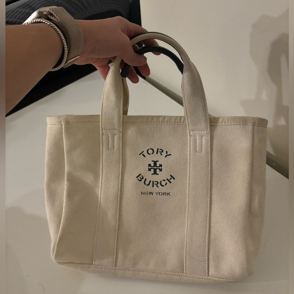 Tory Burch Canvas Tote - Picture 2 of 8
